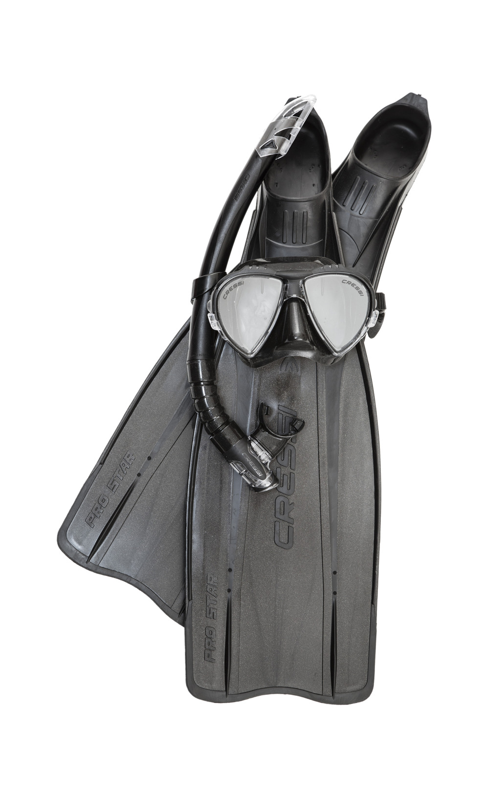 kit de buceo cressi pro star + matrix + gamma
